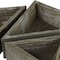 Ekena Millwork Triangle, Closed Back, Vintage Farmhouse Shadow Box Shelves, Barnwood Decor Collection, PK3 DECR15SBTRCBPG - alternate 8